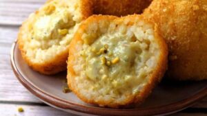 arancini al pistacchio