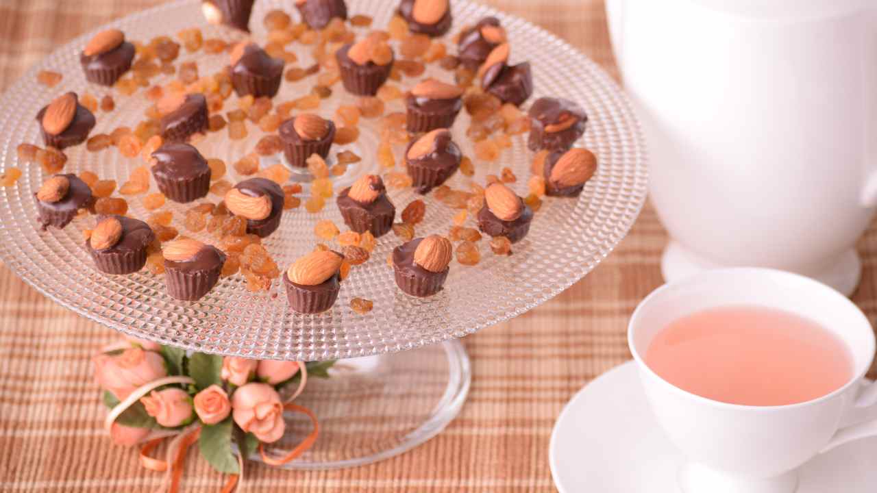 cioccolatini alle mandorle
