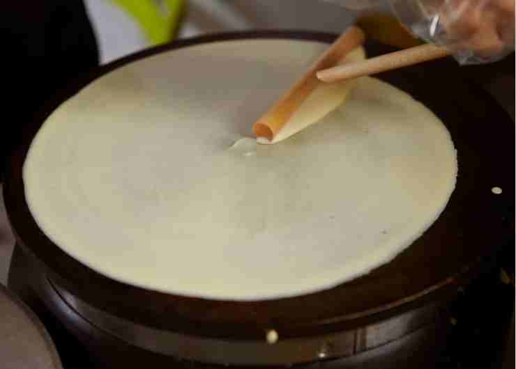 crepe con i gamberetti