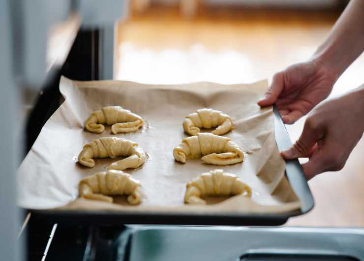 croissant in forno