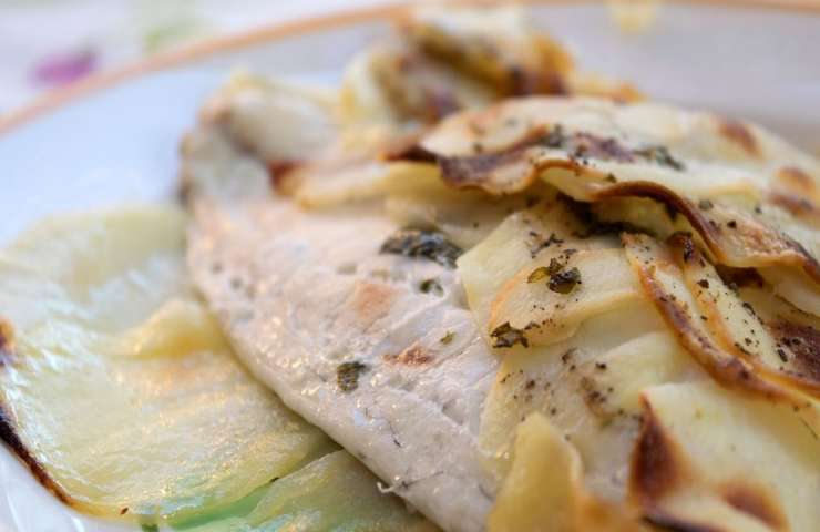 filetto di platessa al forno