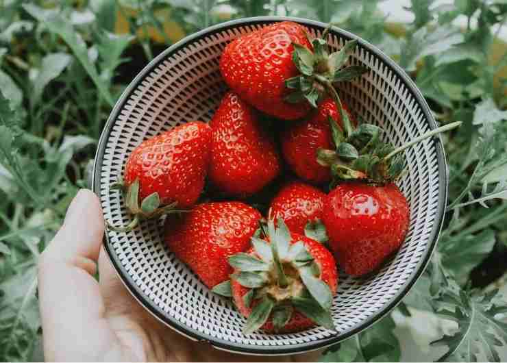 fragole caramellate
