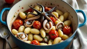 gnocchi calamari seppie