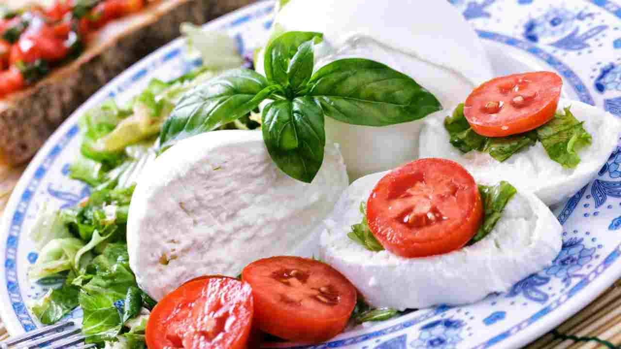 mozzarella e pomodori