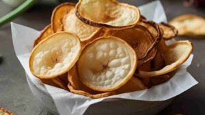 chips di cipolla