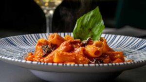 pasta con la crema di melanzane