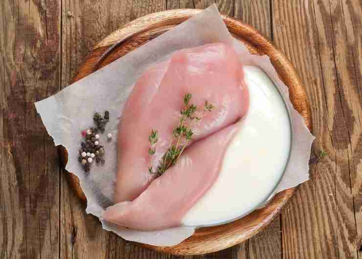pollo impanato allo yogurt
