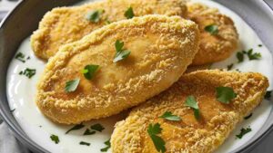 pollo impanato allo yogurt