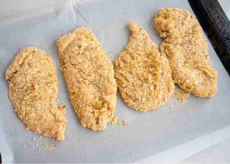 pollo impanato allo yogurt