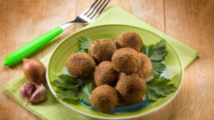 polpette vegetali fatte con il Bimby
