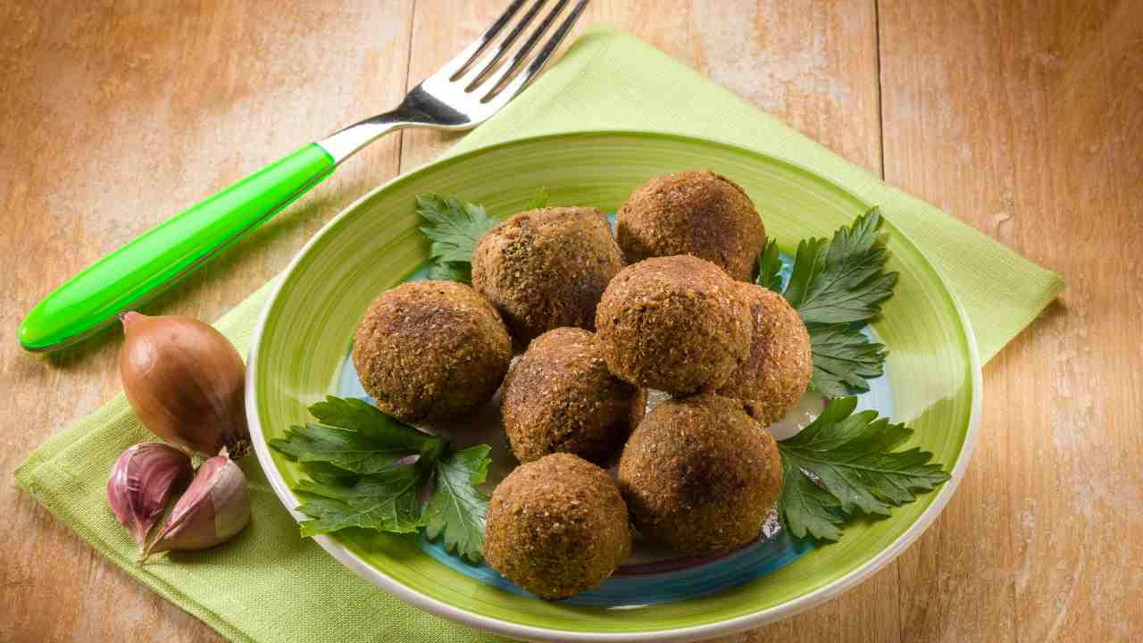polpette vegetali fatte con il Bimby