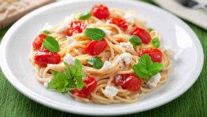 ricetta spaghetti ricotta e menta