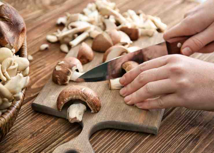 risotto funghi e salsiccia