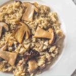 risotto funghi e salsiccia
