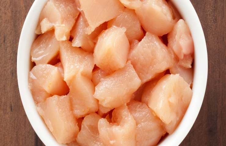 pesce spada a dadini