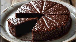 torta di riso al cioccolato