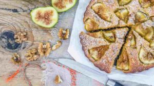 torta fichi e noci