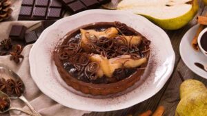 tortino alle pere e cioccolato