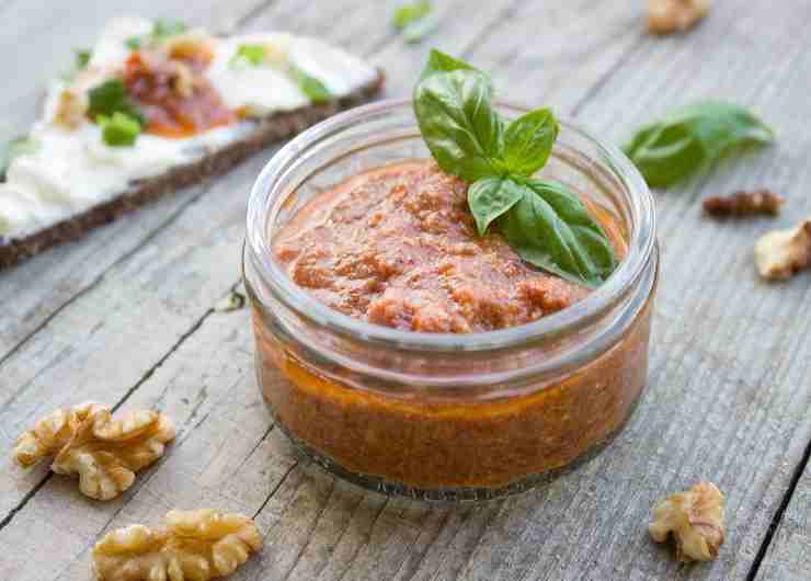 trofie al pesto di pomodorini e zucchine