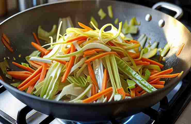wok con le verdure